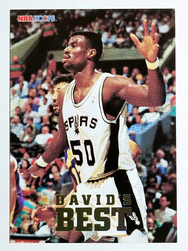 1993-94 Hoops David's Best #DB1 David Robinson/Vs. Lakers