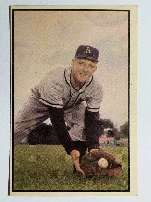 1953 Bowman Color #130 Cass Michaels (EX)