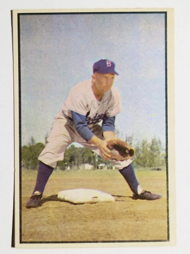1953 Bowman Color #135 Bobby Morgan (EXMT)