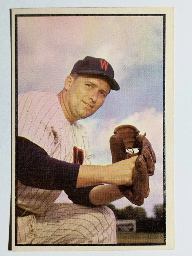 1953 Bowman Color #141 Frank Shea (EX)