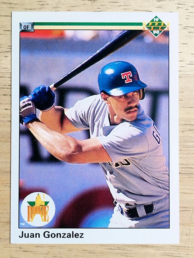 1990 Upper Deck #72 Juan Gonzalez RC