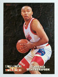 1993-94 Hoops Face to Face #6 Clarence Weatherspoon/Charles Barkley (NM)