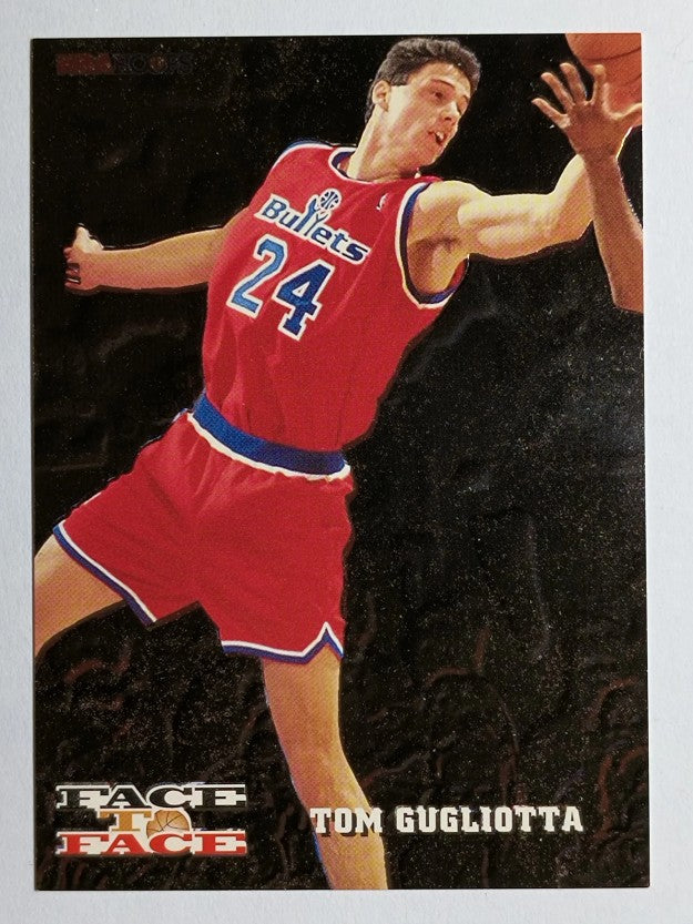 1993-94 Hoops Face to Face #7 Tom Gugliotta/Karl Malone