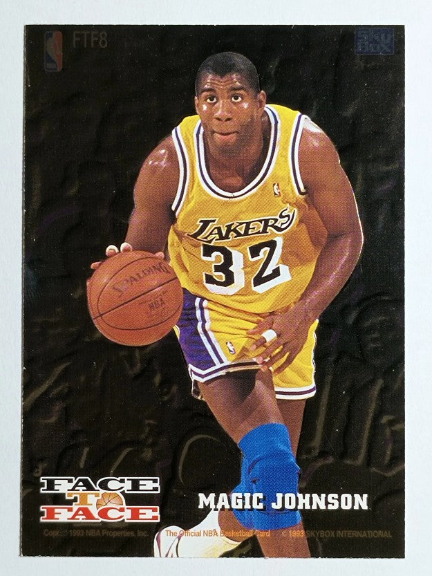 1993-94 Hoops Face to Face #8 Walt Williams/Magic Johnson