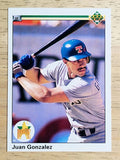 1990 Upper Deck #72 Juan Gonzalez RC