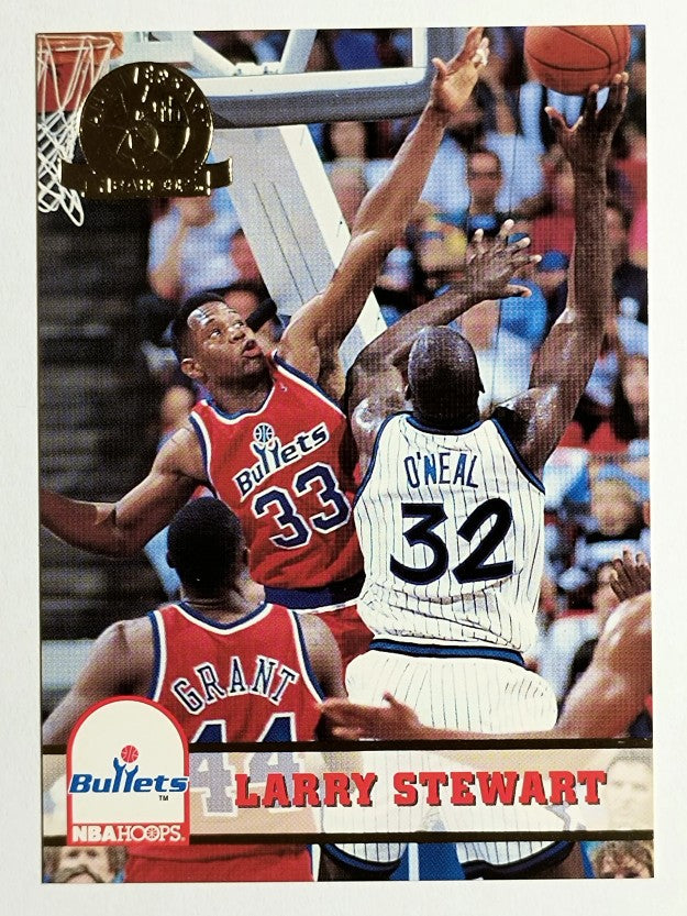 1993-94 Hoops Fifth Anniversary Gold #229 Larry Stewart