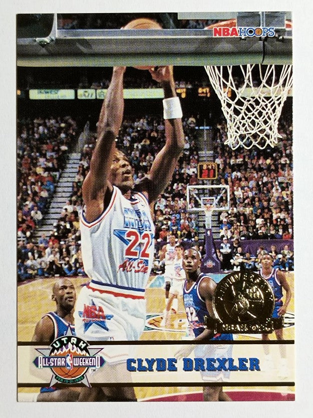 1993-94 Hoops Fifth Anniversary Gold #270 Clyde Drexler AS (NM)