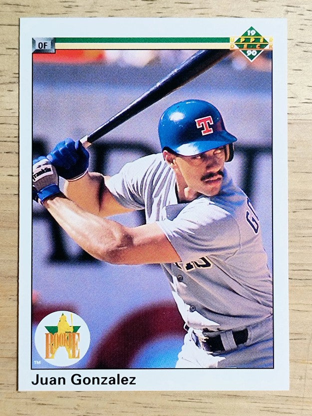 1990 Upper Deck #72 Juan Gonzalez RC