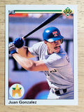 1990 Upper Deck #72 Juan Gonzalez RC