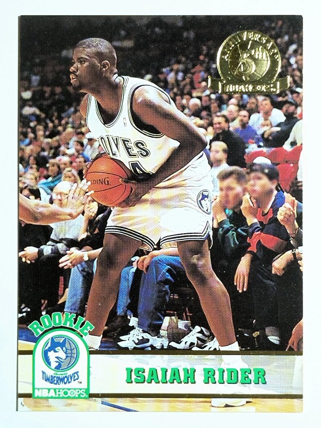 1993-94 Hoops Fifth Anniversary Gold #367 Isaiah Rider (NM)