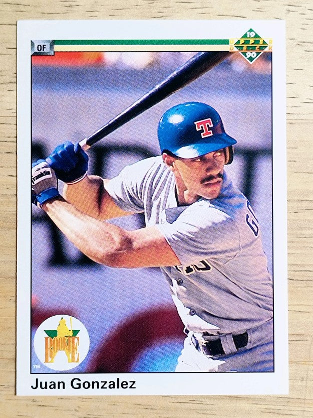 1990 Upper Deck #72 Juan Gonzalez RC