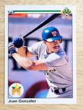 1990 Upper Deck #72 Juan Gonzalez RC
