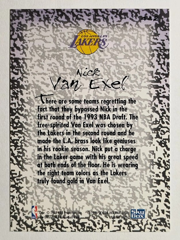1994-95 Hoops #442 Nick Van Exel GM