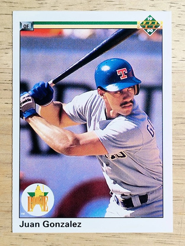 1990 Upper Deck #72 Juan Gonzalez RC