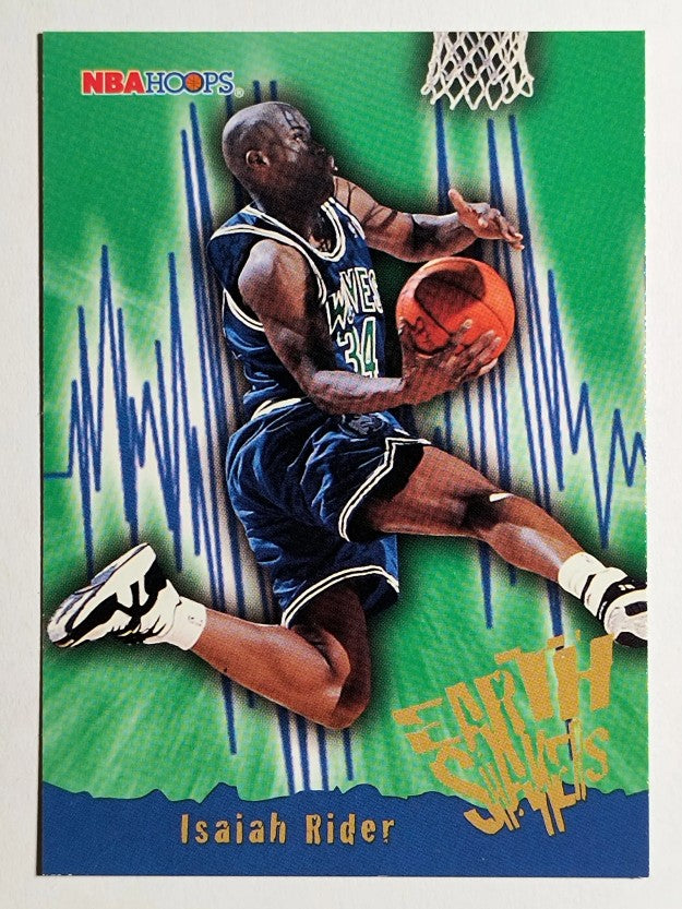 1995-96 Hoops #364 Isaiah Rider ES