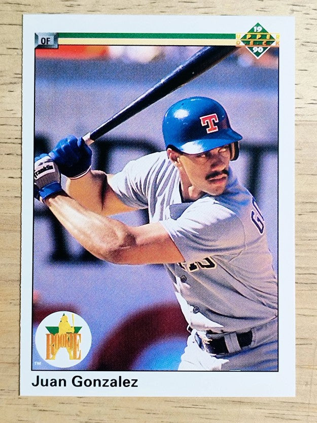 1990 Upper Deck #72 Juan Gonzalez RC