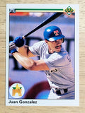 1990 Upper Deck #72 Juan Gonzalez RC