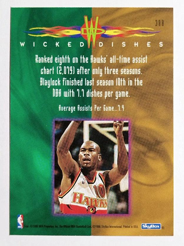 1995-96 Hoops #388 Mookie Blaylock WD