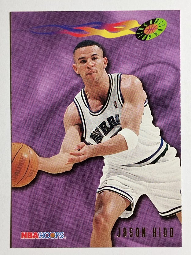 1995-96 Hoops #390 Jason Kidd WD