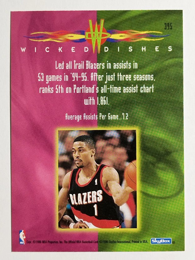 1995-96 Hoops #395 Rod Strickland WD