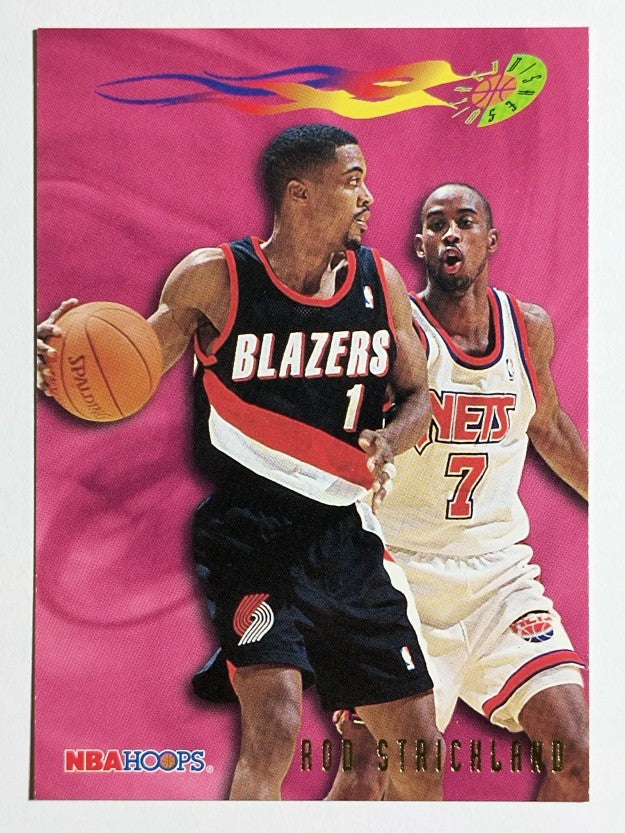 1995-96 Hoops #395 Rod Strickland WD