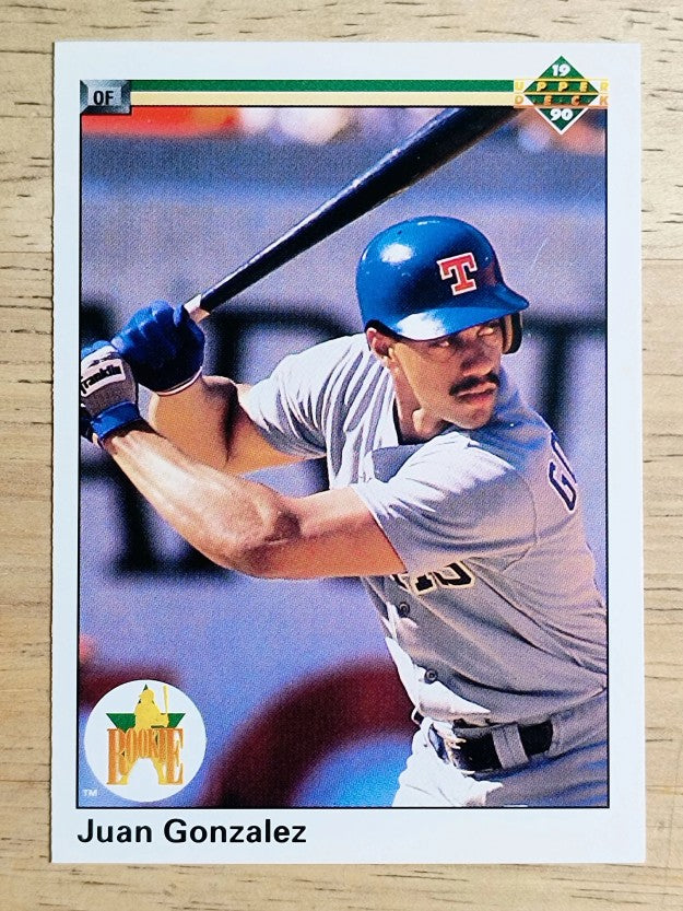 1990 Upper Deck #72 Juan Gonzalez RC