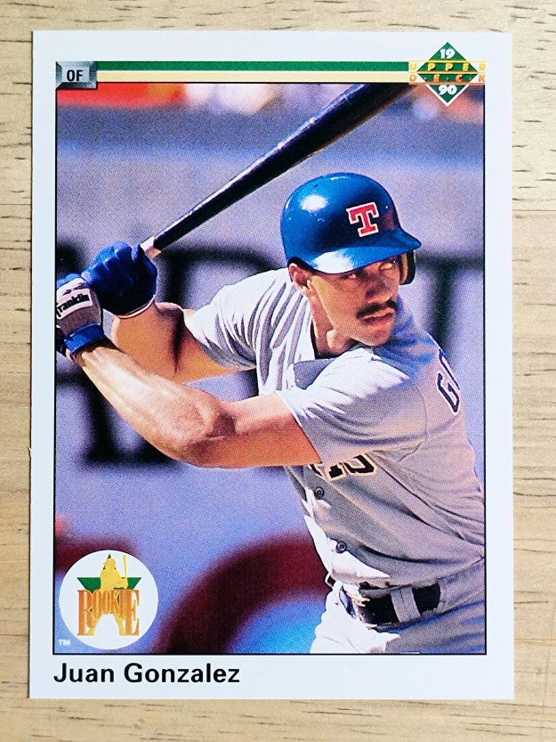 1990 Upper Deck #72 Juan Gonzalez RC