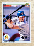 1990 Upper Deck #72 Juan Gonzalez RC