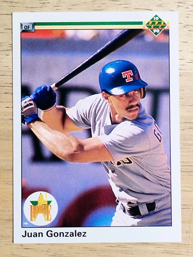 1990 Upper Deck #72 Juan Gonzalez RC