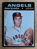 1971 Topps #174 Dave LaRoche RC (VGEX)