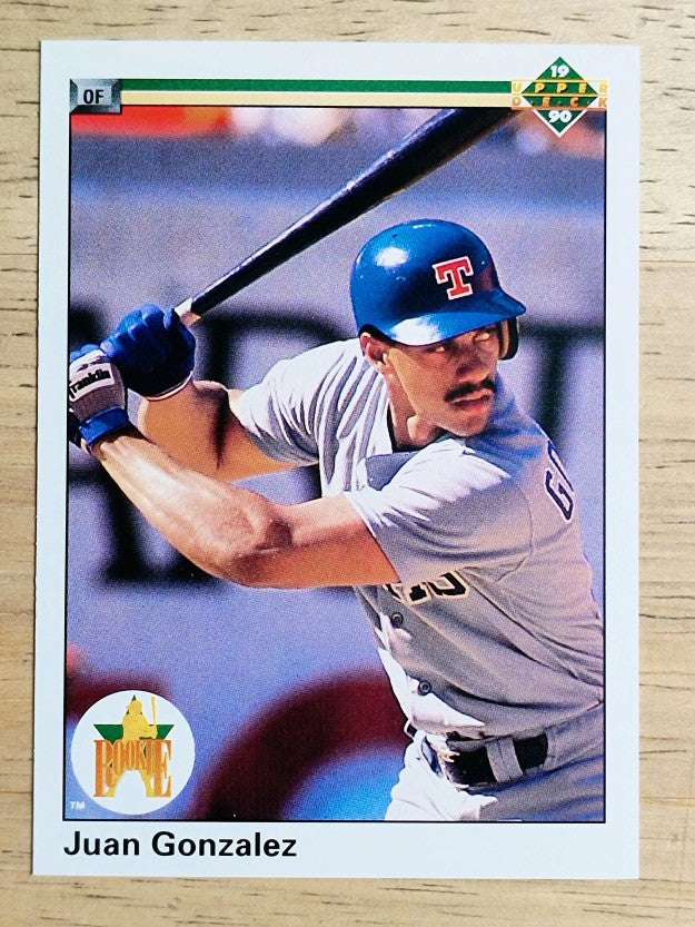 1990 Upper Deck #72 Juan Gonzalez RC