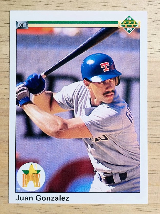 1990 Upper Deck #72 Juan Gonzalez RC