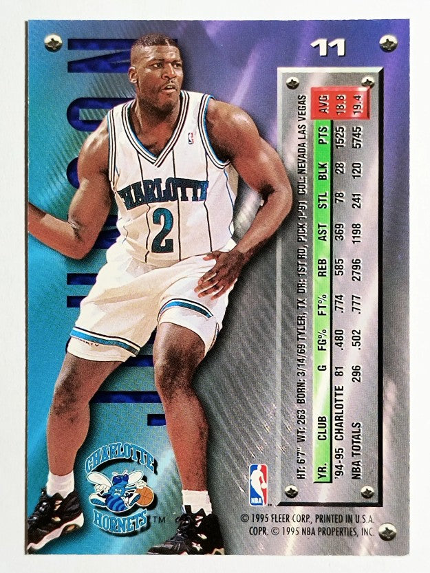 1995-96 Metal #11 Larry Johnson