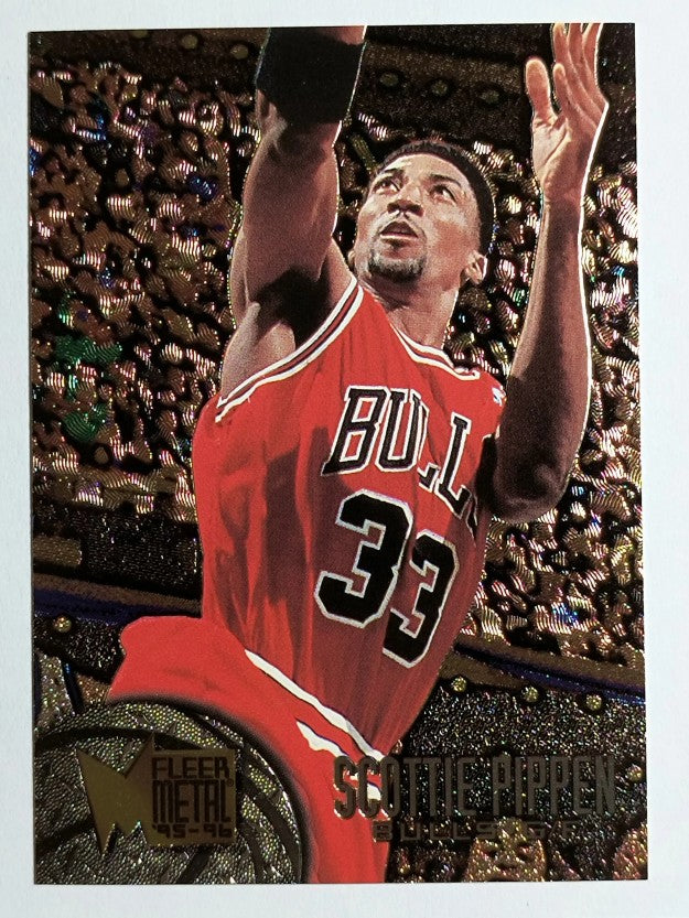 1995-96 Metal #15 Scottie Pippen