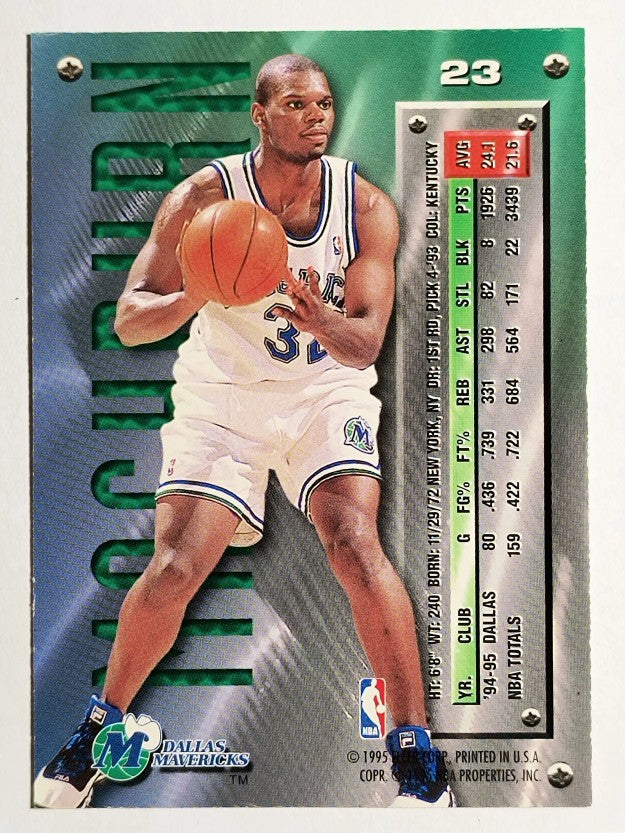 1995-96 Metal #23 Jamal Mashburn