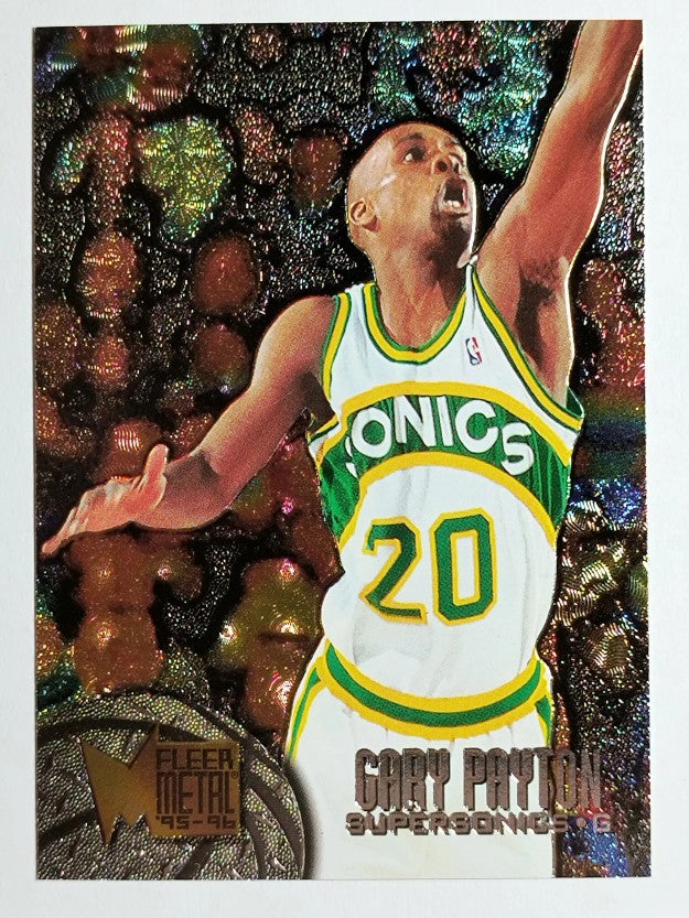 1995-96 Metal #103 Gary Payton