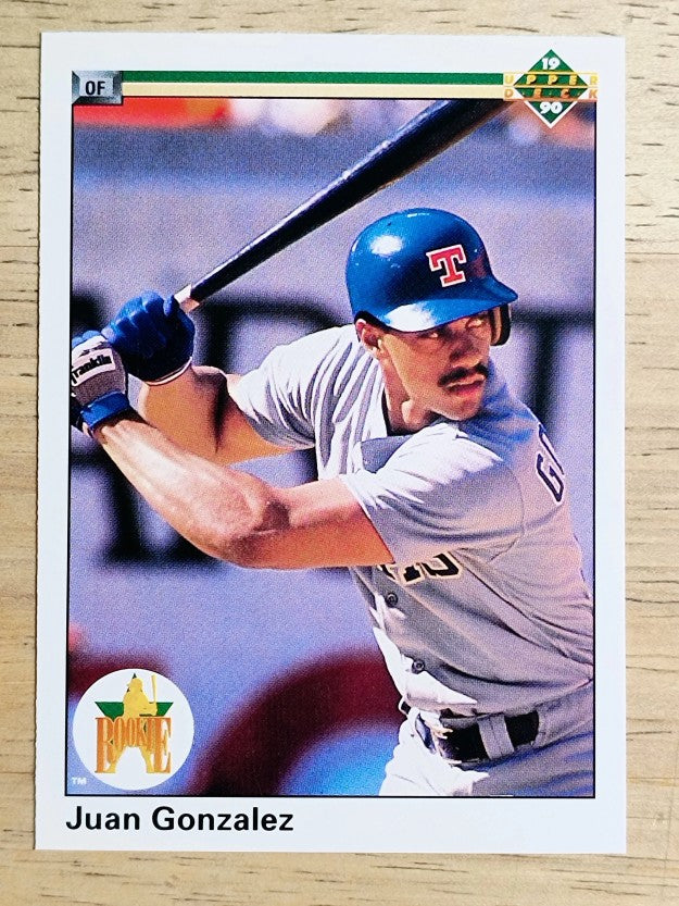 1990 Upper Deck #72 Juan Gonzalez RC