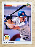 1990 Upper Deck #72 Juan Gonzalez RC