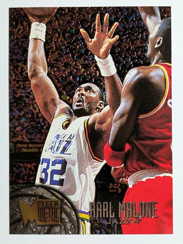 1995-96 Metal #110 Karl Malone