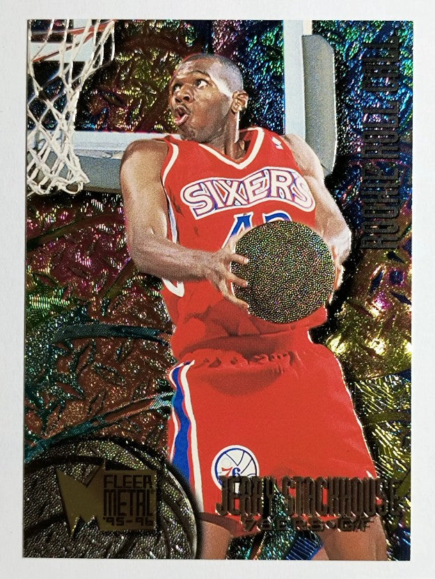1995-96 Metal Rookie Roll Call #R8 Jerry Stackhouse