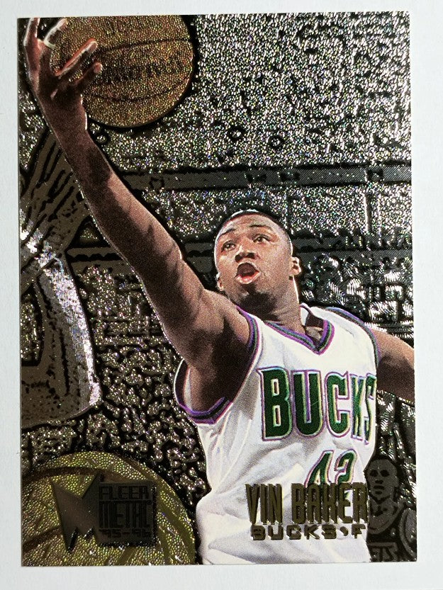 1995-96 Metal Silver Spotlight #61 Vin Baker