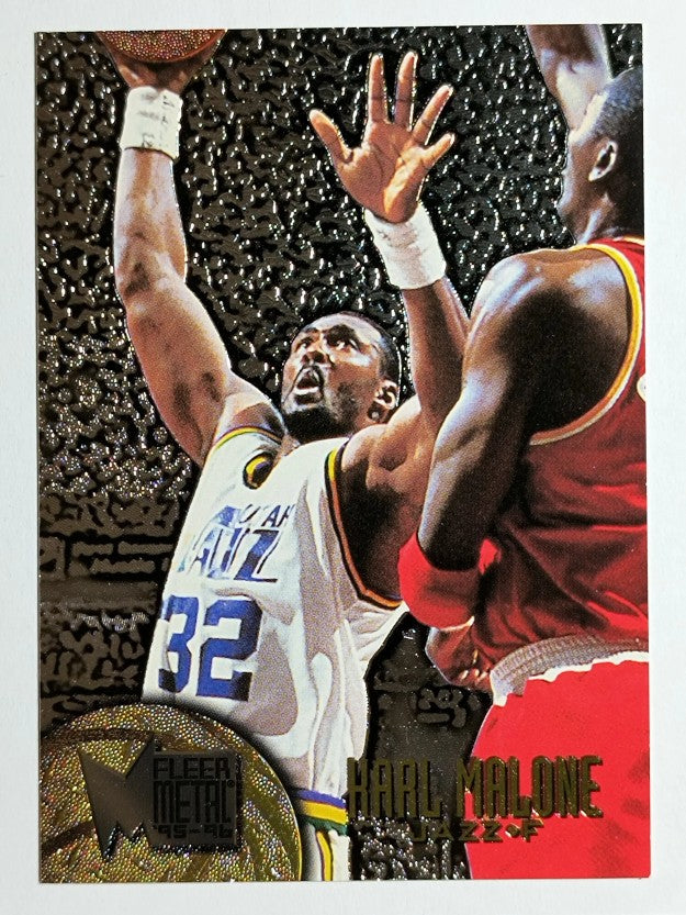 1995-96 Metal Silver Spotlight #110 Karl Malone
