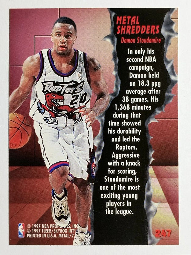 1996-97 Metal #247 Damon Stoudamire MS