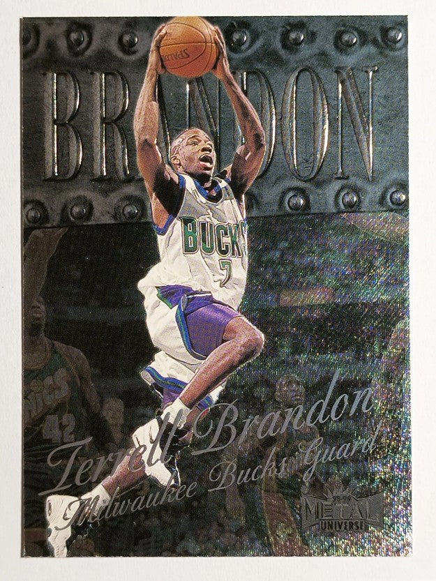 1998-99 Metal Universe #13 Terrell Brandon