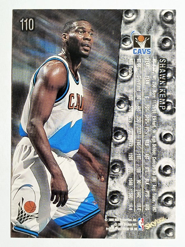 1998-99 Metal Universe #110 Shawn Kemp