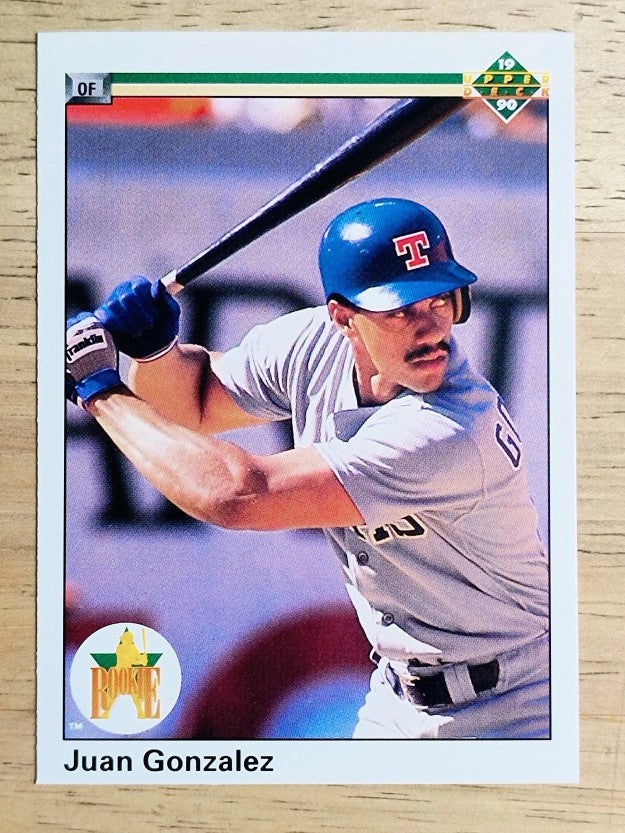 1990 Upper Deck #72 Juan Gonzalez RC