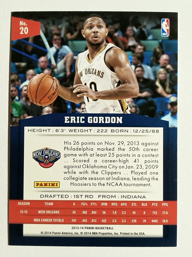 2013-14 Panini #20 Eric Gordon