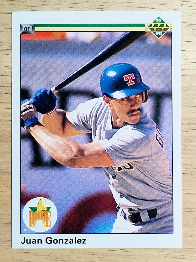1990 Upper Deck #72 Juan Gonzalez RC