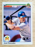 1990 Upper Deck #72 Juan Gonzalez RC