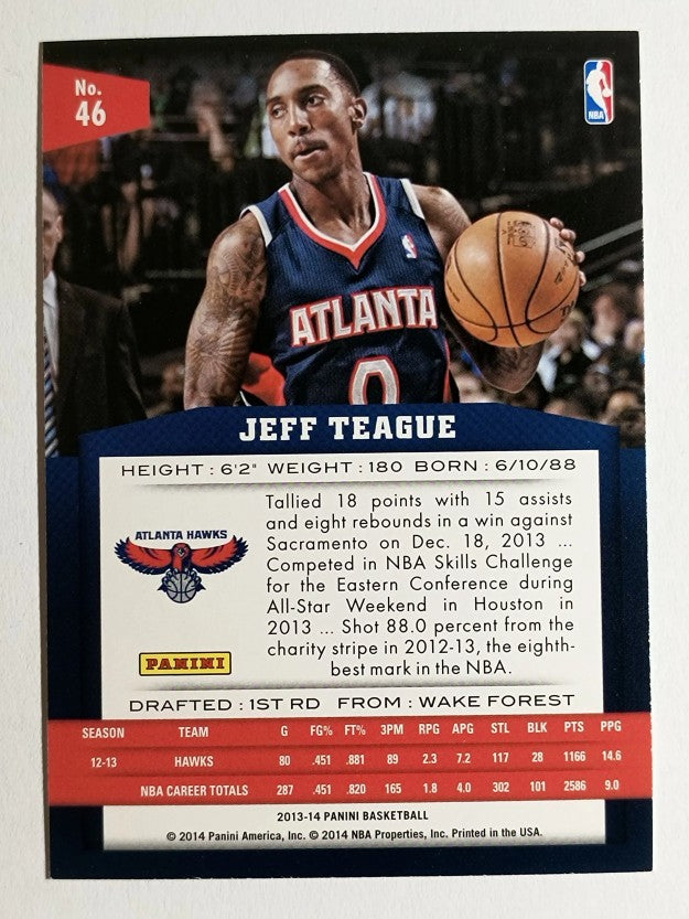 2013-14 Panini #46 Jeff Teague